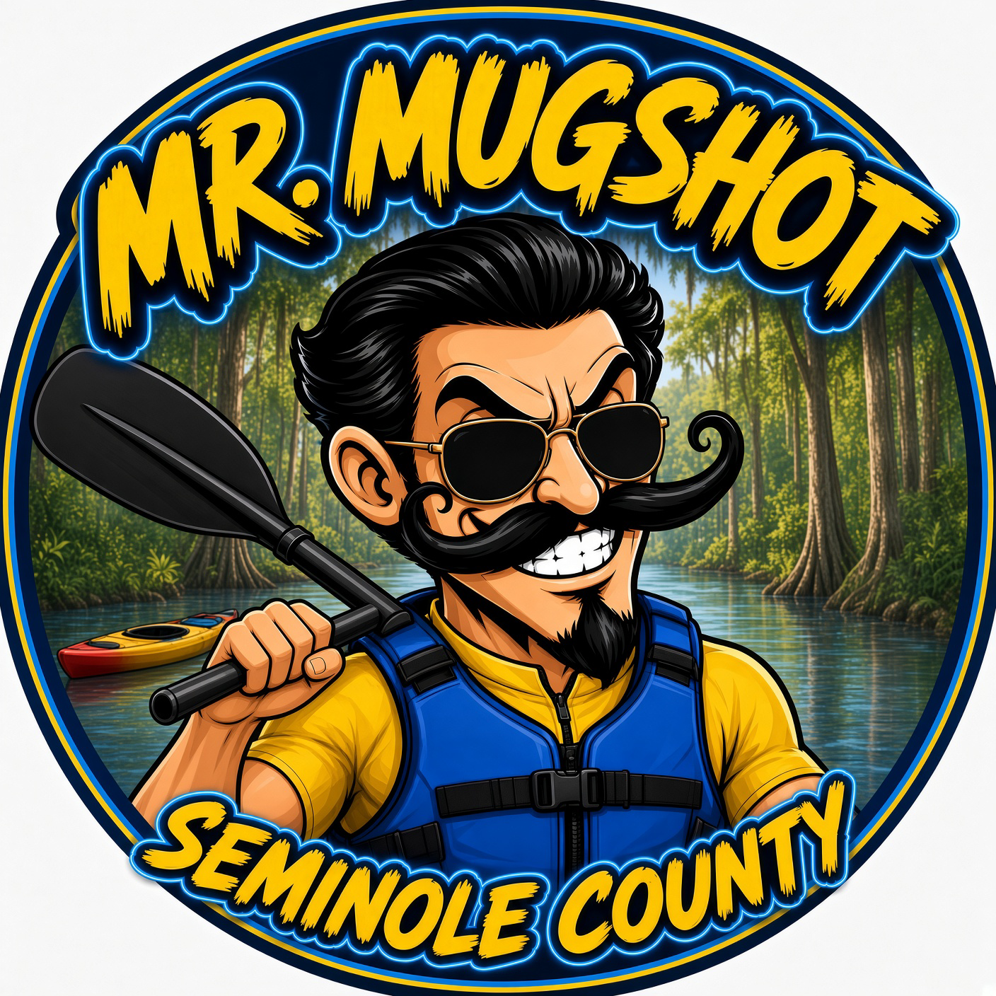 Mr. Mugshots Seminole County branding